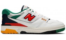 New Balance 550 Shoes Womens Green Red BC6229-643