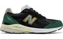 New Balance 990v3 Made In USA Shoes Womens Black Green CK4971-202