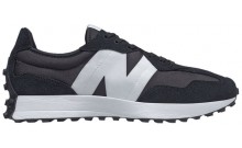 New Balance 327 Shoes Mens Black White HQ2468-022