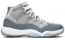 Jordan 11 Retro Shoes Mens Grey JK0779-741