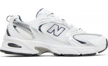 New Balance 530 Shoes Womens White Silver Blue KX0676-873