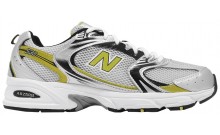 New Balance 530 Retro Shoes Mens Silver Yellow NC7689-933