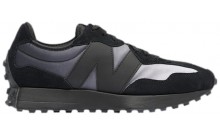New Balance 327 Shoes Womens Black NZ4124-043