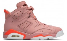 Jordan Aleali May x Wmns Air Jordan 6 Retro Shoes Mens Pink PB9258-972