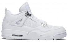 Jordan 4 Retro Shoes Womens White PK1041-734