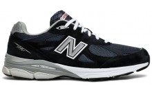 New Balance 990v3 Made In USA Shoes Mens Navy QN7850-323