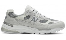 New Balance 992 Shoes Mens White Silver QX1047-876