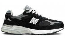 New Balance 993 Made In USA Shoes Mens Black White RR9645-376