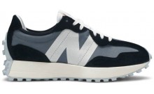 New Balance 327 Shoes Mens Black White TF5344-639
