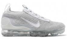 Nike Wmns Air VaporMax 2021 Flyknit Shoes Womens White Platinum UF9951-374