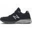 New Balance 990v4 Shoes Mens Black Silver VH1597-125
