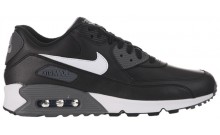 Nike Air Max 90 Essential Shoes Womens Black Dark Grey WI0832-461