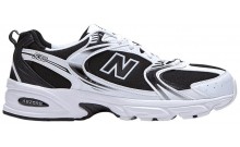 New Balance 530v2 Retro Shoes Mens Black White ZE0869-473