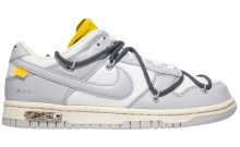 Dunk Off-White x Dunk Low Shoes Womens White SU2576-151