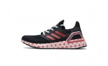 Adidas Ultra Boost 20 Shoes Womens Black Red CV1256-877