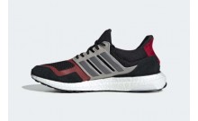 Adidas Ultra Boost Shoes Mens Black Grey Red UK6361-335
